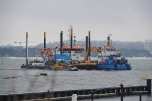 Ausbaggerung Niendorfer Hafen